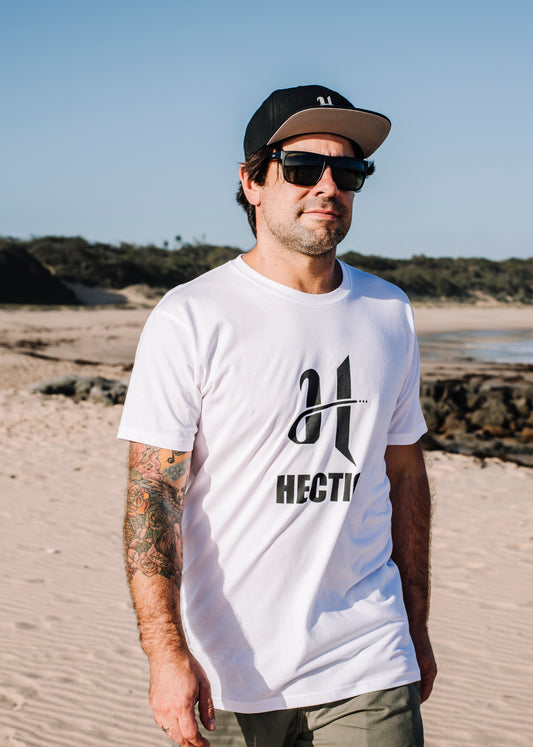 Hectic Clothing Australia White Men's Shirt Streetwear
